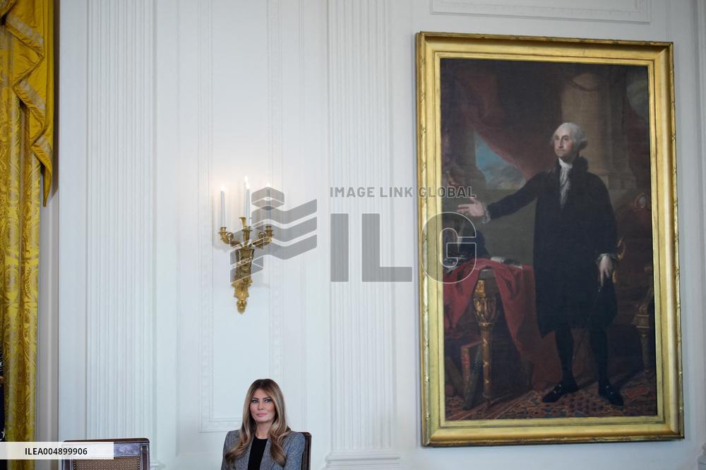 Donald Trump Signs Fostering the Future Executive Order - Washington