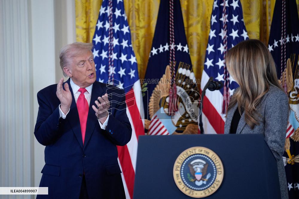 Donald Trump Signs Fostering the Future Executive Order - Washington