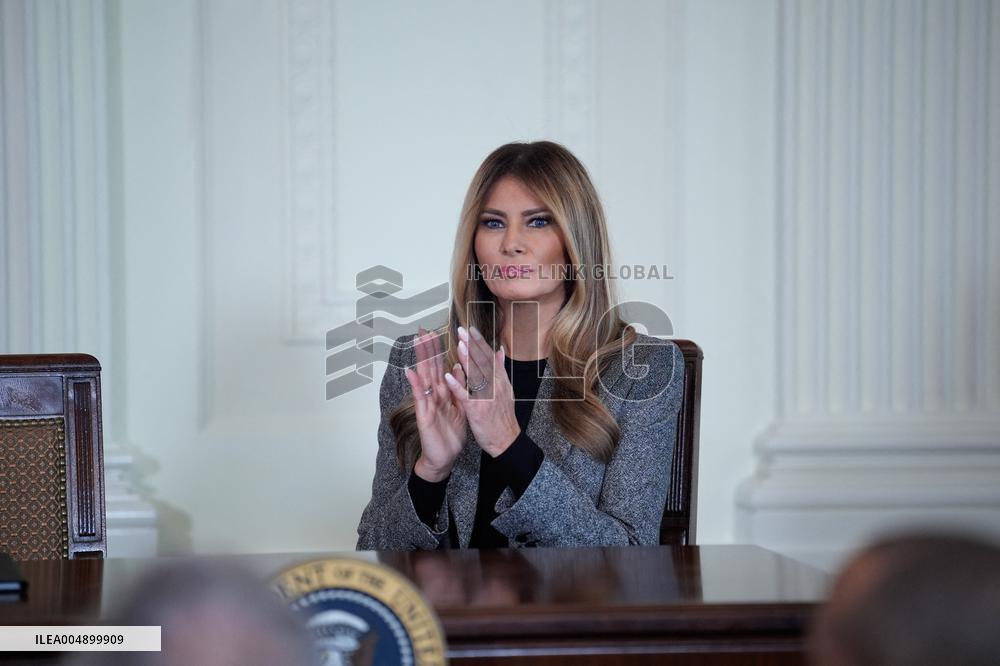 Donald Trump Signs Fostering the Future Executive Order - Washington