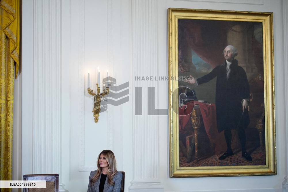 Donald Trump Signs Fostering the Future Executive Order - Washington