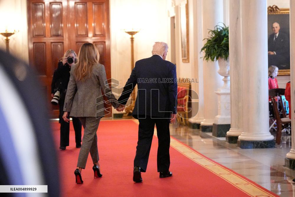 Donald Trump Signs Fostering the Future Executive Order - Washington