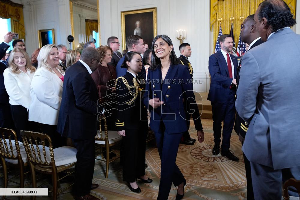 Donald Trump Signs Fostering the Future Executive Order - Washington