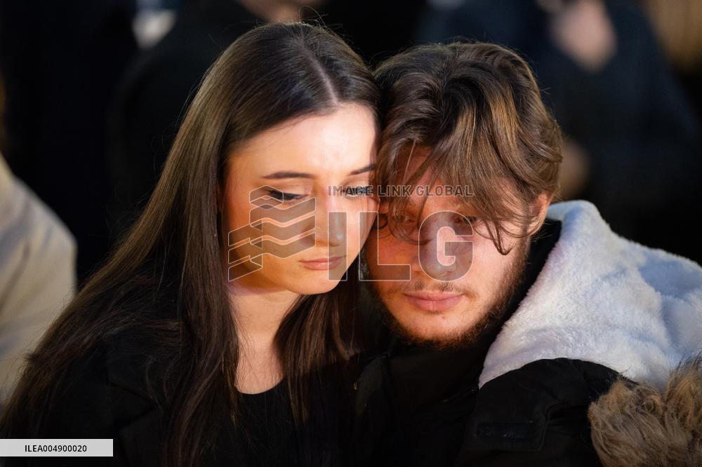13 november memorial at the Place de la Republique - Paris