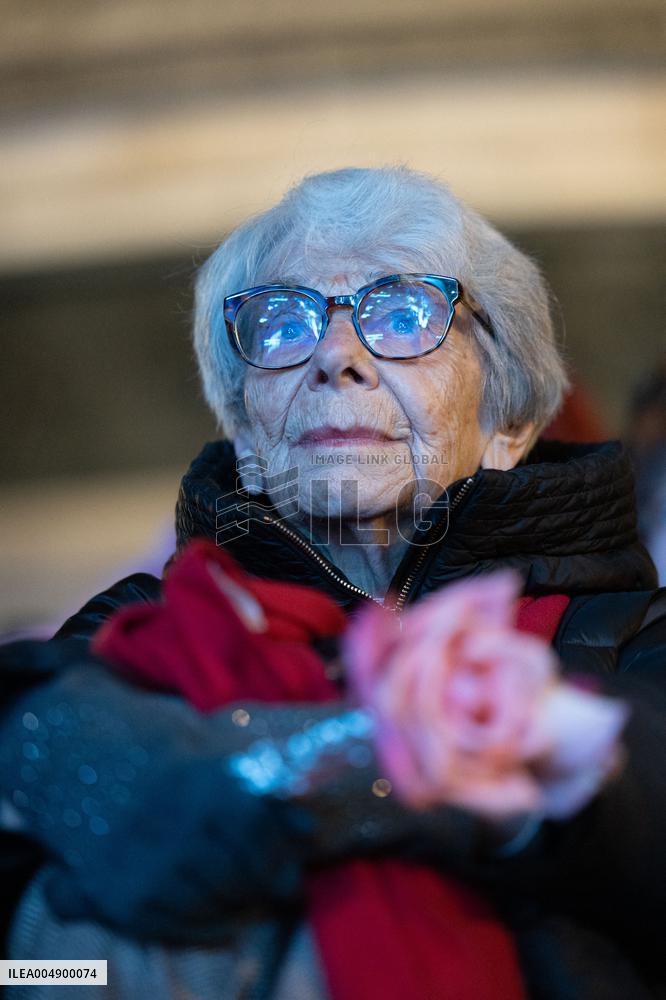 13 november memorial at the Place de la Republique - Paris