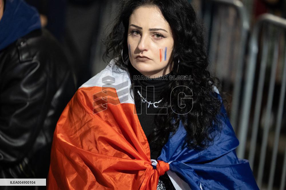 13 november memorial at the Place de la Republique - Paris
