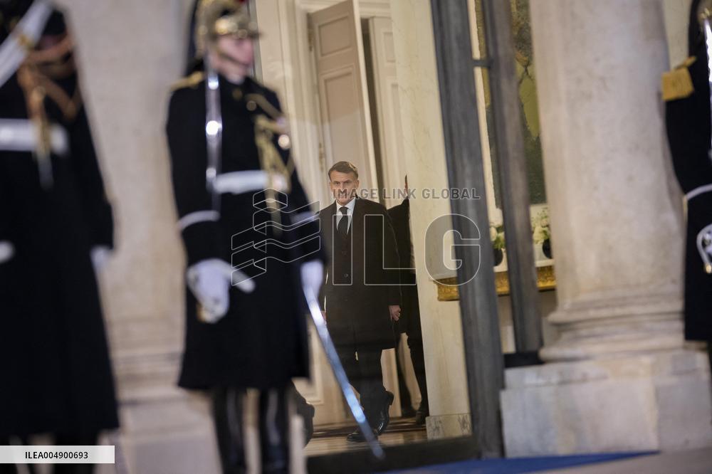 President Macron Welcomes Serbia S President Vucic - Paris