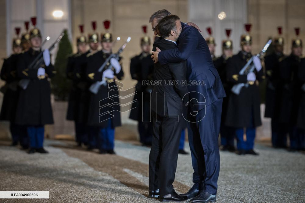 President Macron Welcomes Serbia S President Vucic - Paris