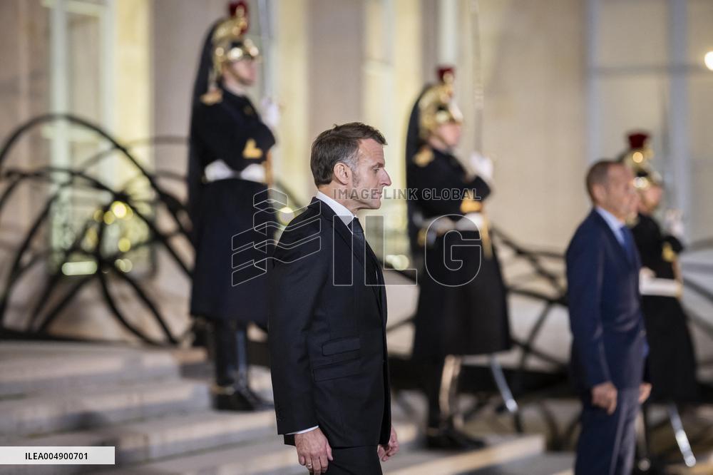 President Macron Welcomes Serbia S President Vucic - Paris