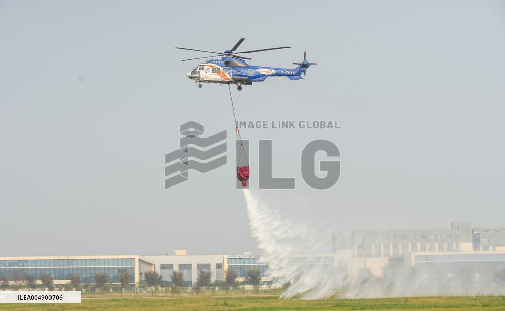 Helicopter Emergency Rescue Drill in Huzhou