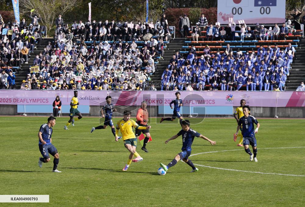 Tokyo Deaflympics: Football