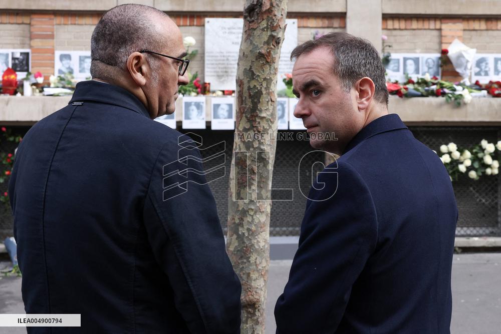 Tribute To Victims At La Belle Equipe - Paris