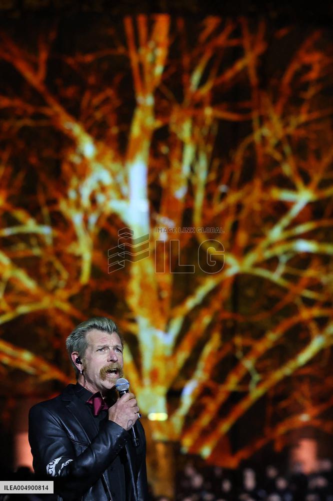 Ceremony Marking The 10th Anniversary Of The Attacks In 2015 - Paris