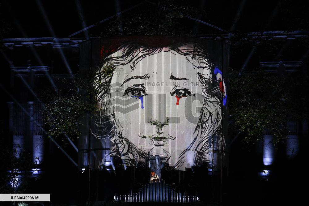 Ceremony Marking The 10th Anniversary Of The Attacks In 2015 - Paris
