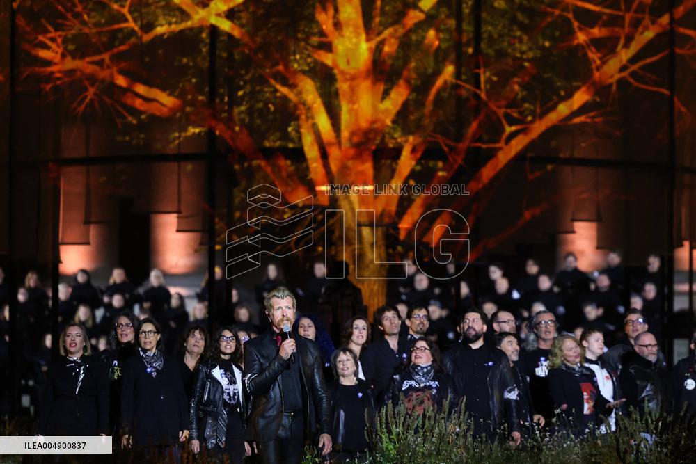 Ceremony Marking The 10th Anniversary Of The Attacks In 2015 - Paris