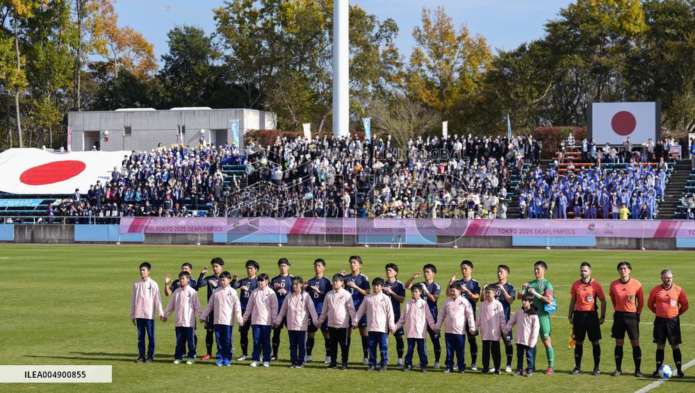 Tokyo Deaflympics: Football