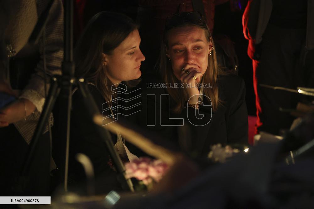 Tribute To Victims At Place De LA Republique - Paris