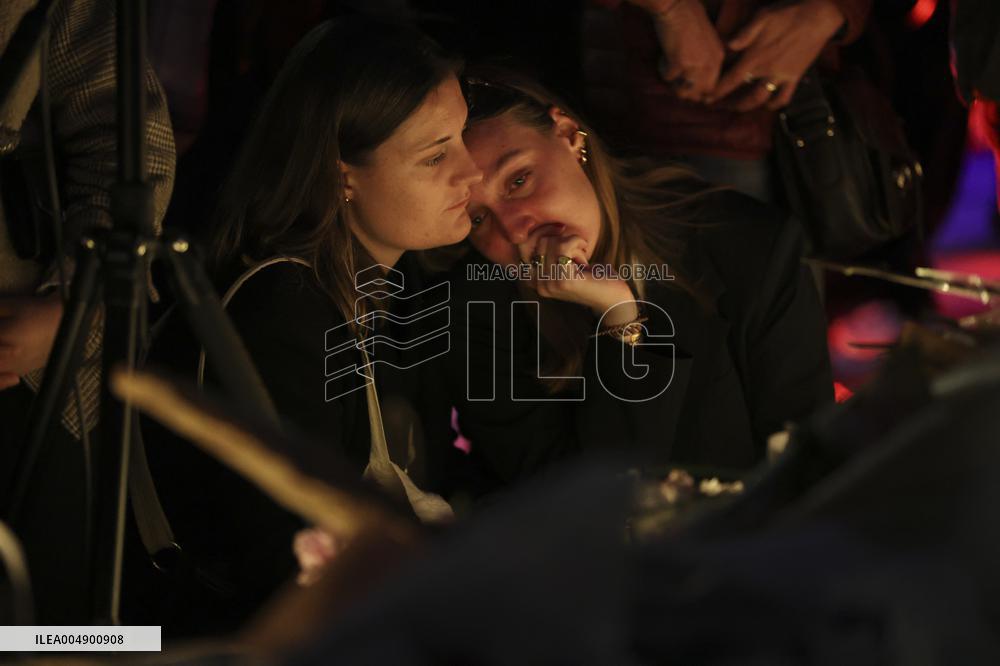 Tribute To Victims At Place De LA Republique - Paris