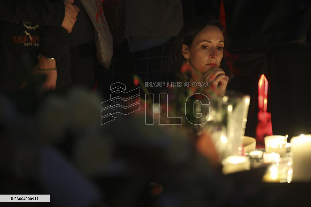 Tribute To Victims At Place De LA Republique - Paris