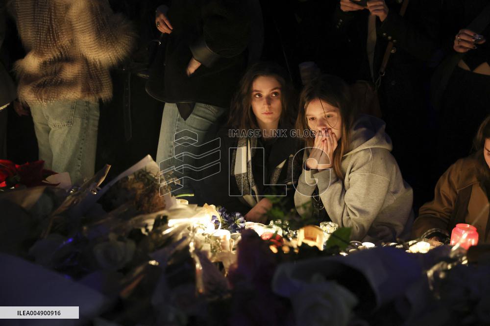 Tribute To Victims At Place De LA Republique - Paris