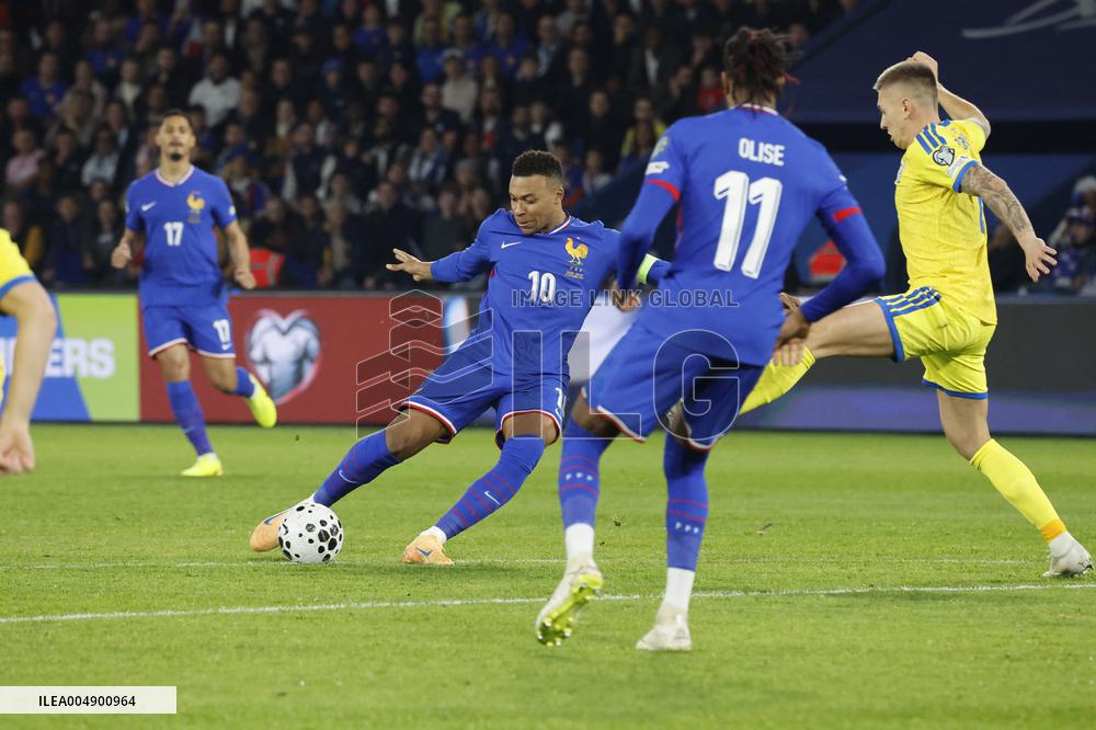 World Cup 2026 qualifying match France vs Ukraine