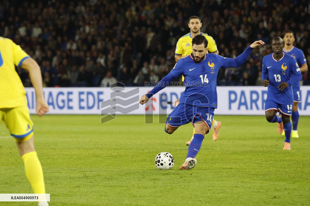 World Cup 2026 qualifying match France vs Ukraine