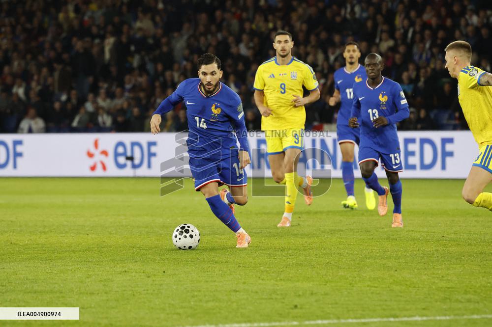 World Cup 2026 qualifying match France vs Ukraine