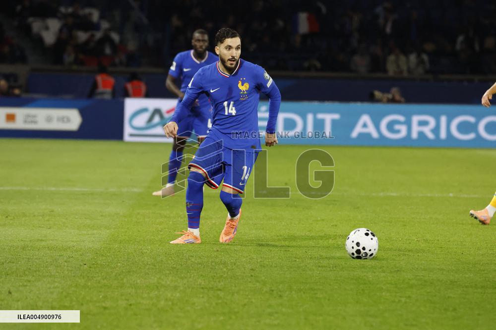 World Cup 2026 qualifying match France vs Ukraine