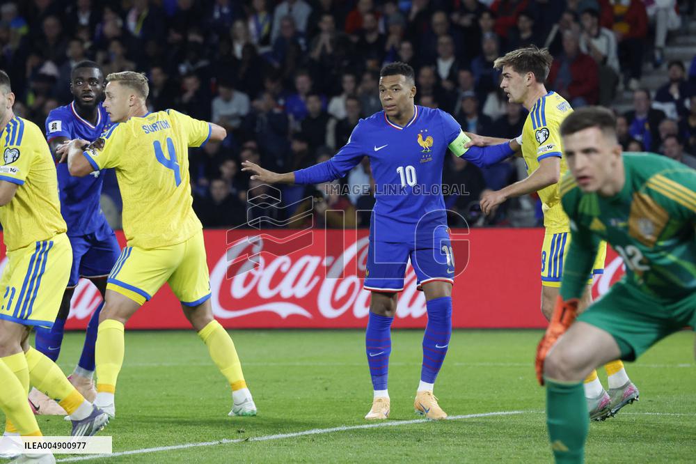 World Cup 2026 qualifying match France vs Ukraine