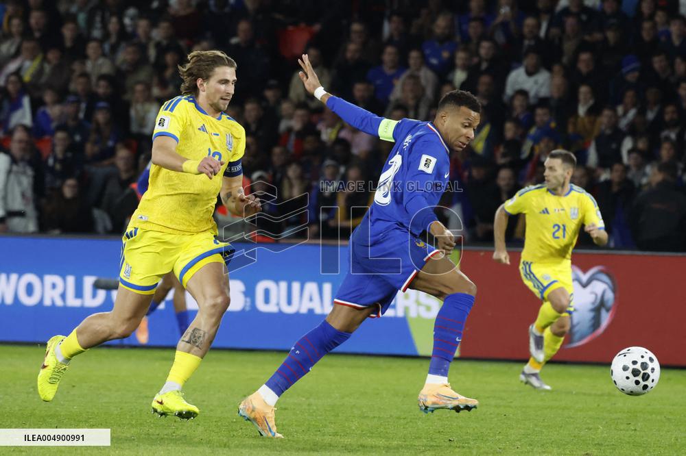 World Cup 2026 qualifying match France vs Ukraine