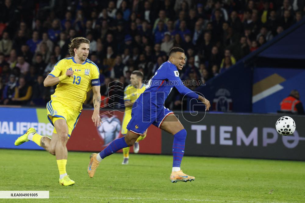 World Cup 2026 qualifying match France vs Ukraine