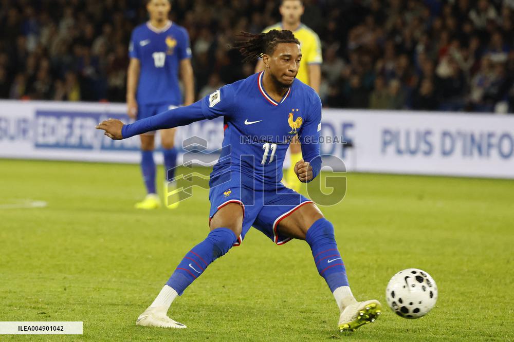 World Cup 2026 qualifying match France vs Ukraine