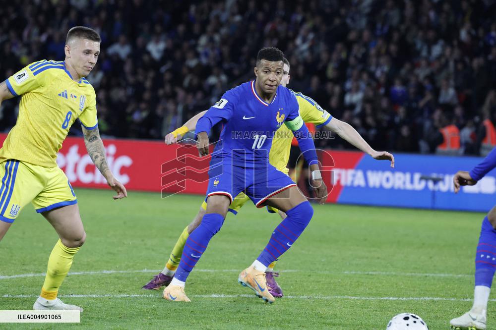 World Cup 2026 qualifying match France vs Ukraine