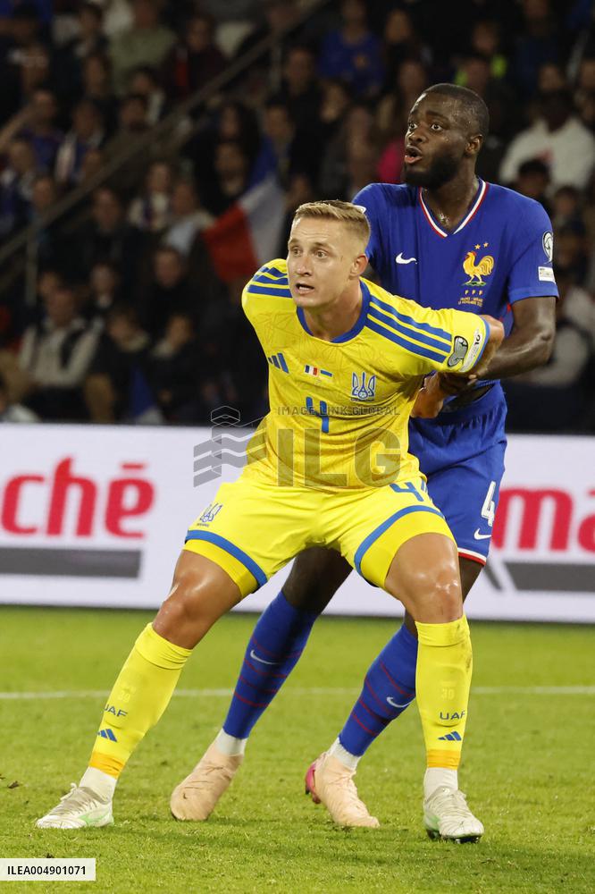 World Cup 2026 qualifying match France vs Ukraine