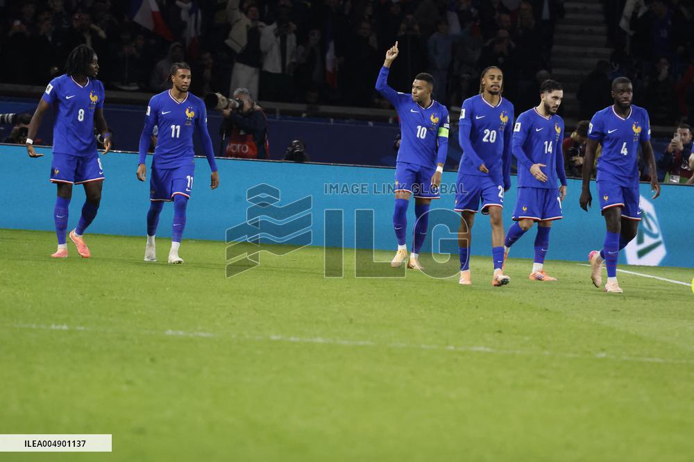 World Cup 2026 qualifying match France vs Ukraine