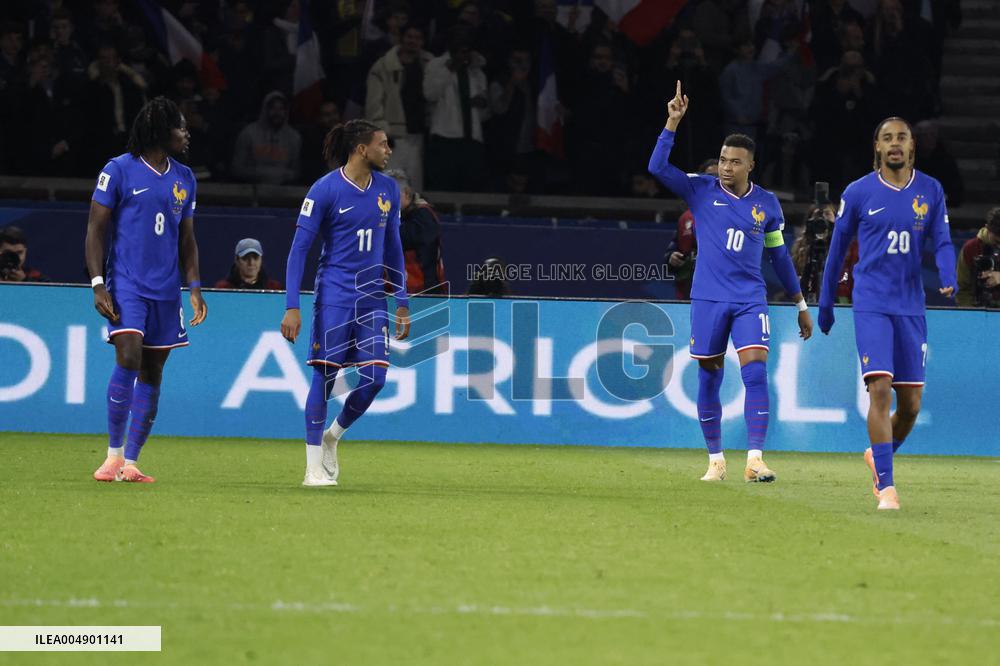 World Cup 2026 qualifying match France vs Ukraine