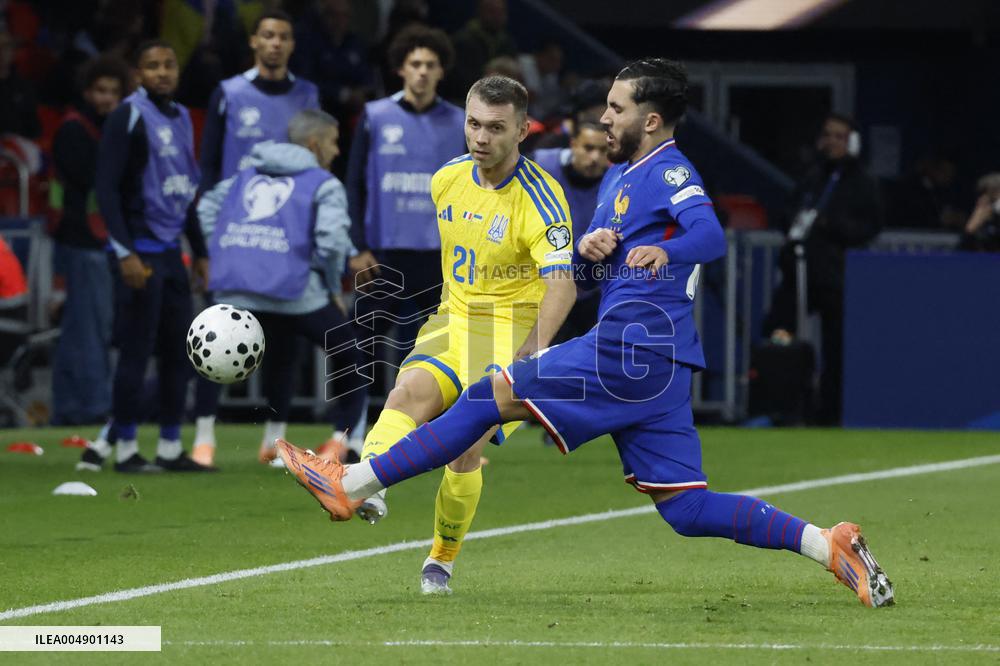 World Cup 2026 qualifying match France vs Ukraine