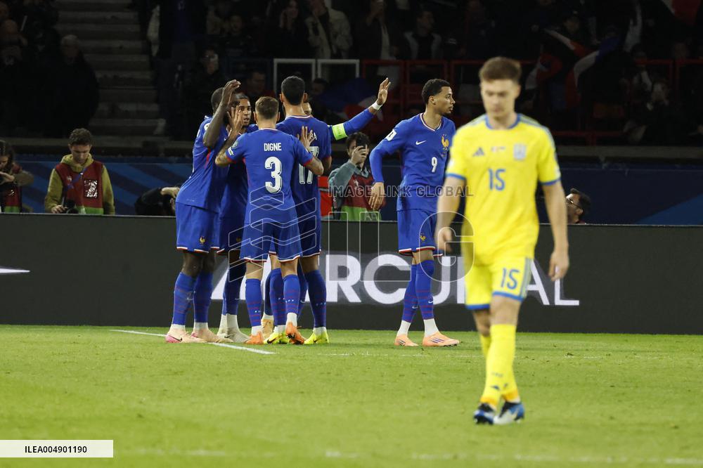 World Cup 2026 qualifying match France vs Ukraine
