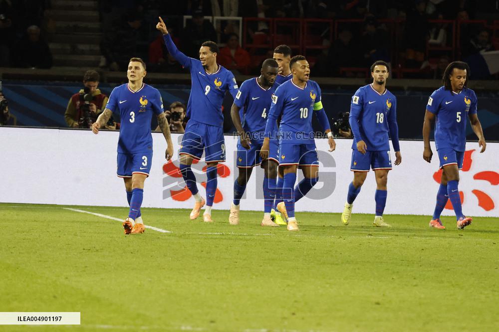 World Cup 2026 qualifying match France vs Ukraine