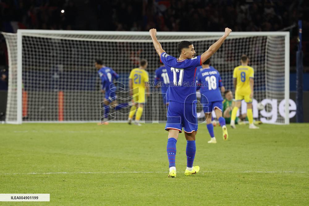 World Cup 2026 qualifying match France vs Ukraine