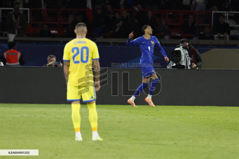 World Cup 2026 qualifying match France vs Ukraine