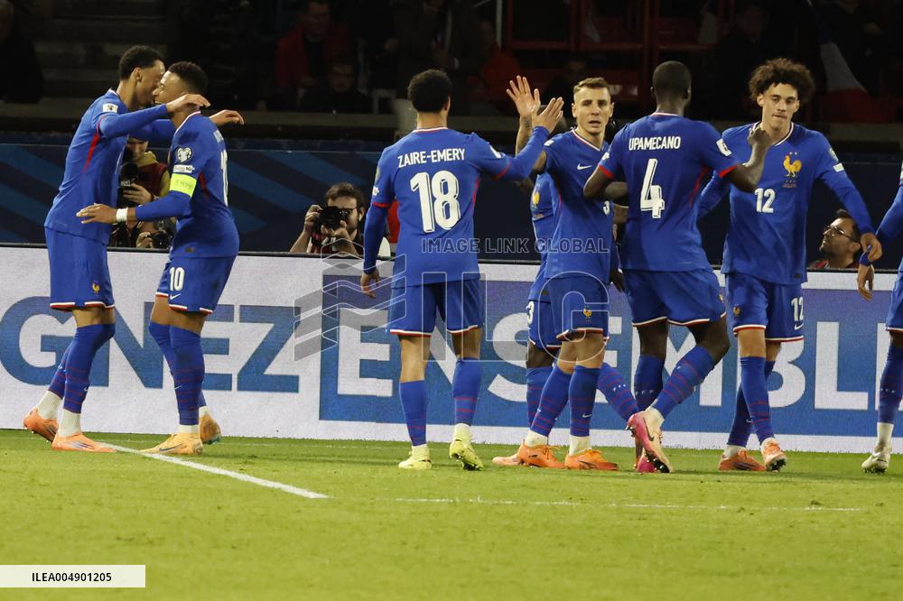 World Cup 2026 qualifying match France vs Ukraine