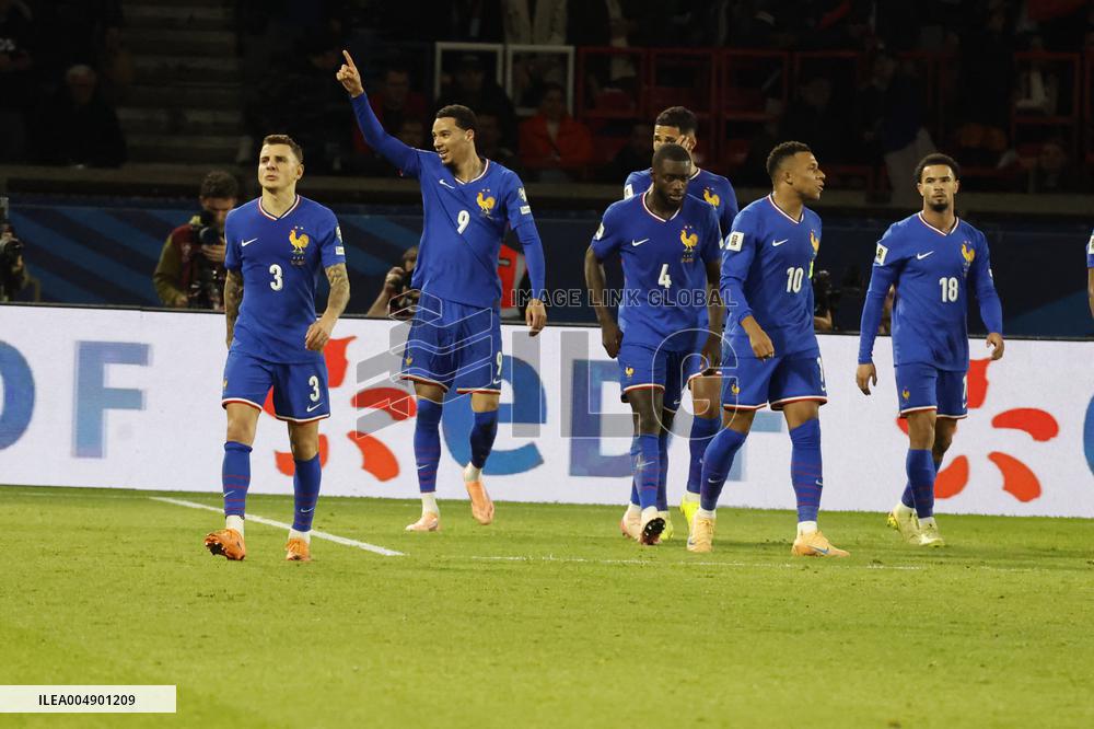 World Cup 2026 qualifying match France vs Ukraine