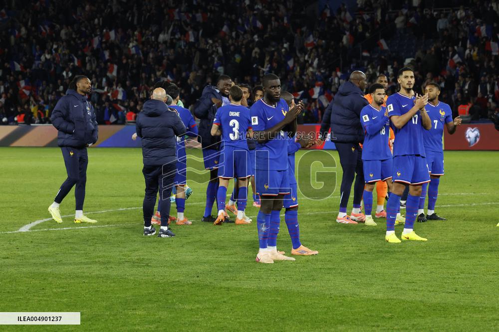 World Cup 2026 qualifying match France vs Ukraine