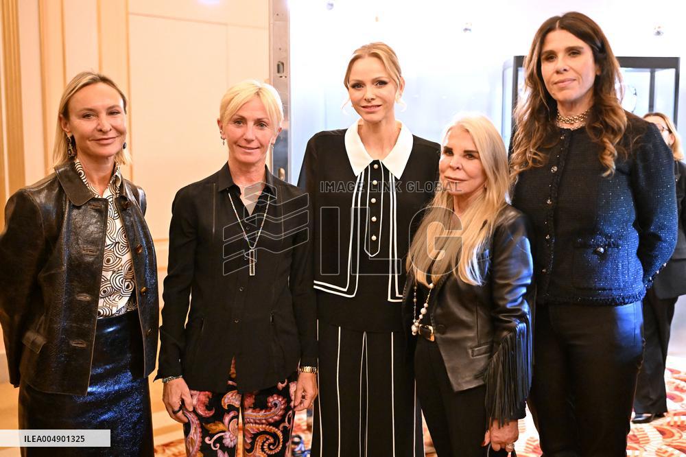 NO TABLOIDS - Princess Charlene Of Monaco At Opening Of Second Edition Of Joya - Monaco