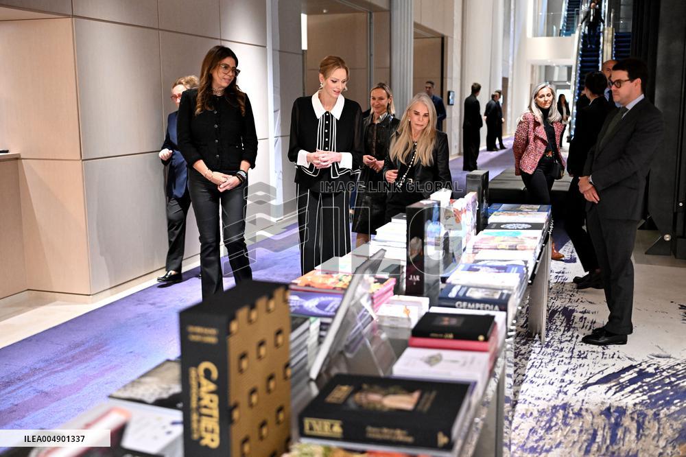 NO TABLOIDS - Princess Charlene Of Monaco At Opening Of Second Edition Of Joya - Monaco