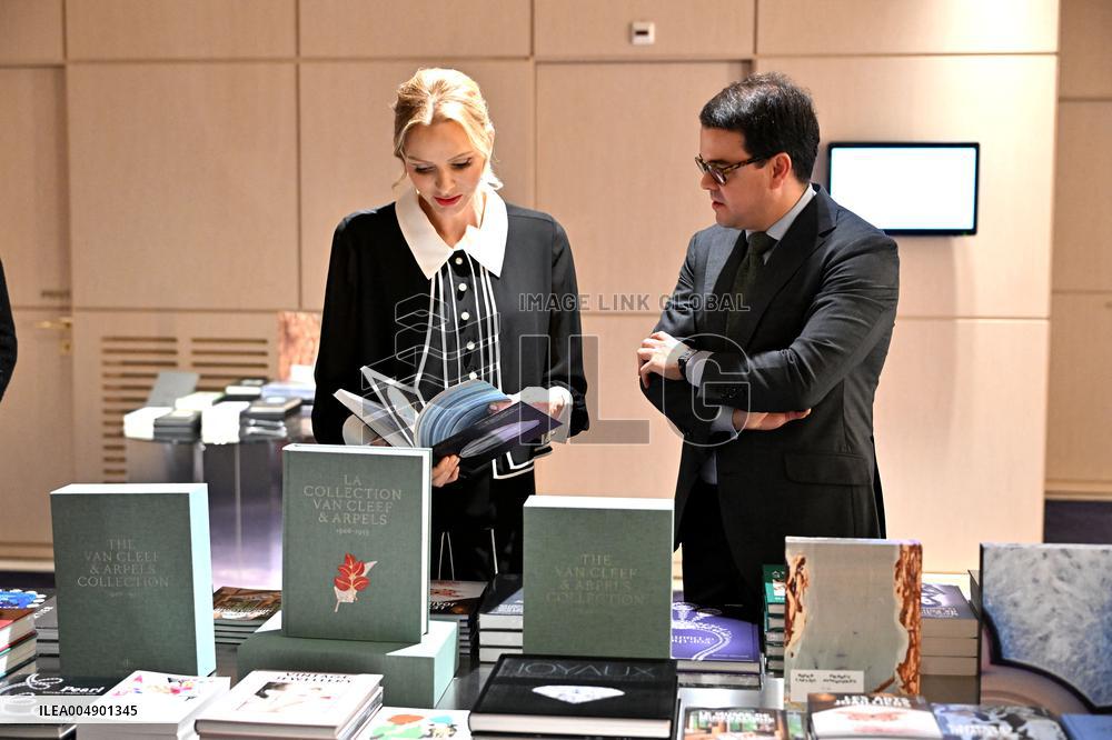 NO TABLOIDS - Princess Charlene Of Monaco At Opening Of Second Edition Of Joya - Monaco