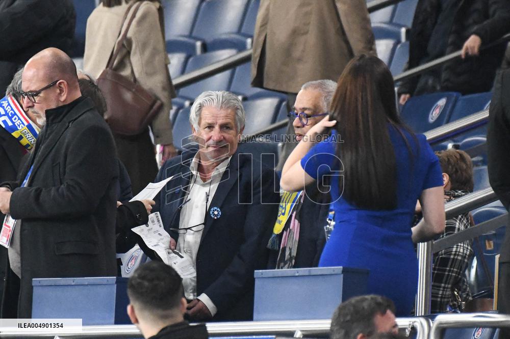 Celebs at FIFA World Cup Qualifiers - France Ukraine