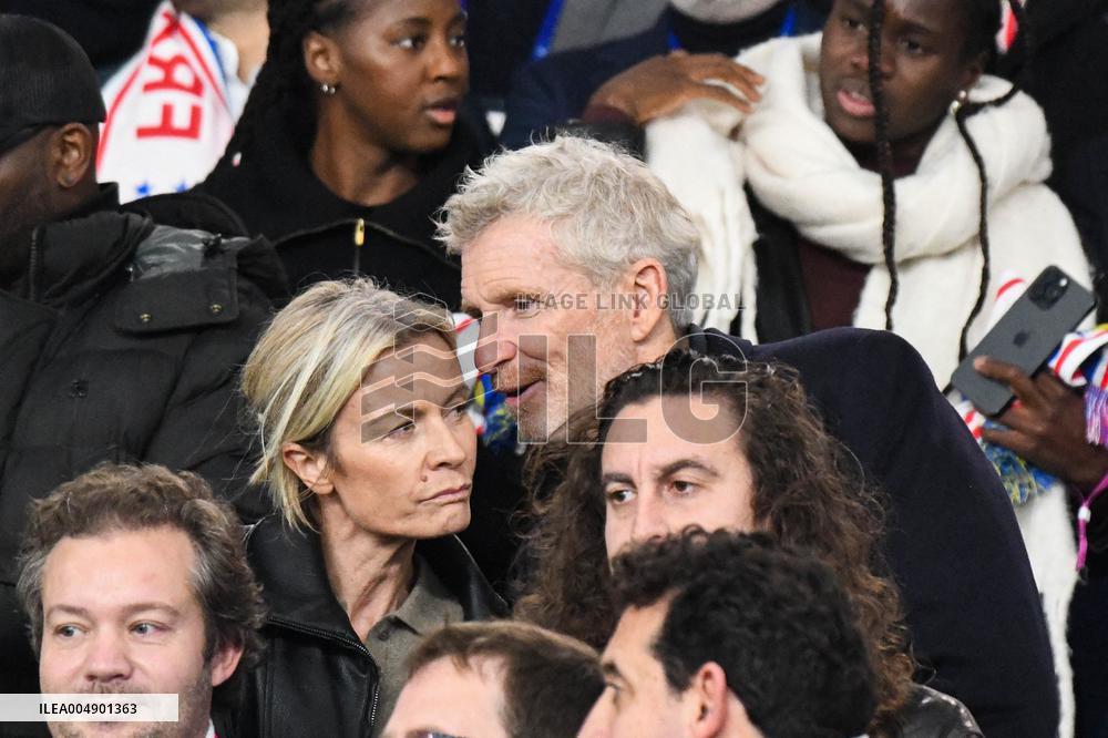 Celebs at FIFA World Cup Qualifiers - France Ukraine