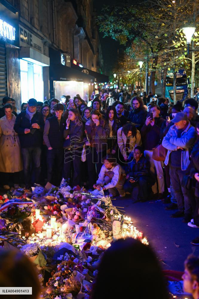 Bataclan Commemoration of November 2015 Attacks - Paris