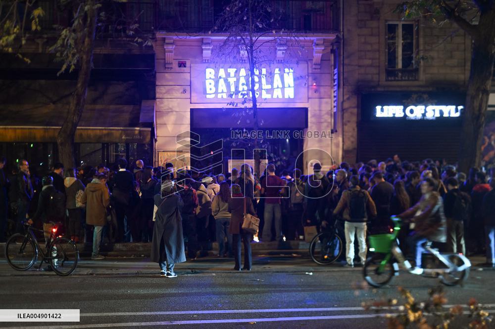 Bataclan Commemoration of November 2015 Attacks - Paris